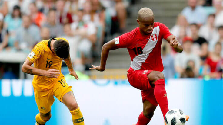 dónde y cuándo ver el partido perú vs australia en vivo