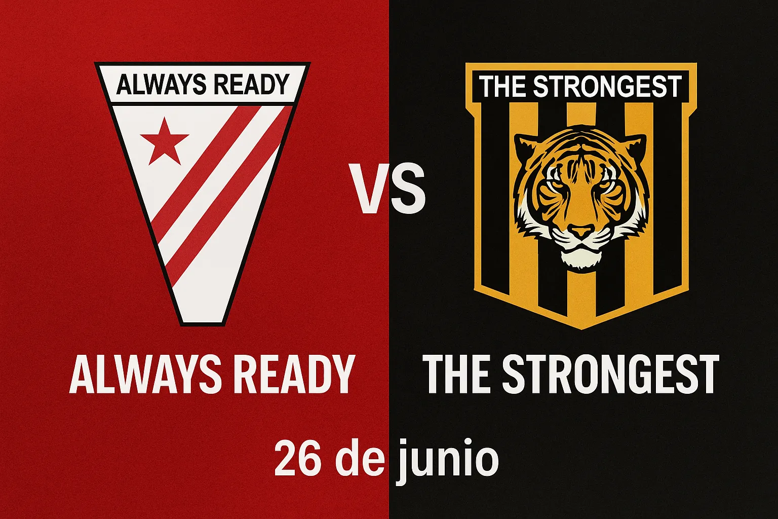 always ready vs the strongest 26 junio 2025