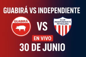 Guabirá vs Independiente Petrolero en vivo – División Profesional – 30 de junio de 2025
