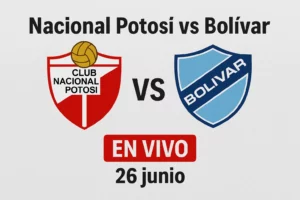 nacional potosí vs bolivar 26 junio 2025