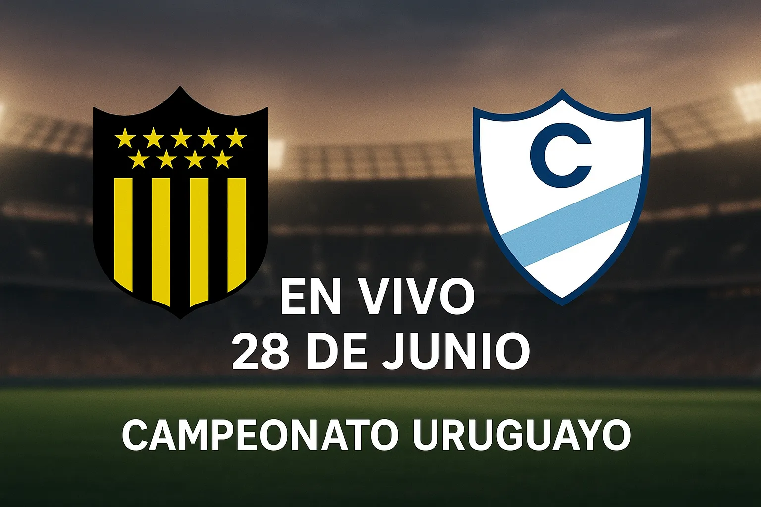 Peñarol vs Cerro en vivo – Campeonato Uruguayo – 28 de junio