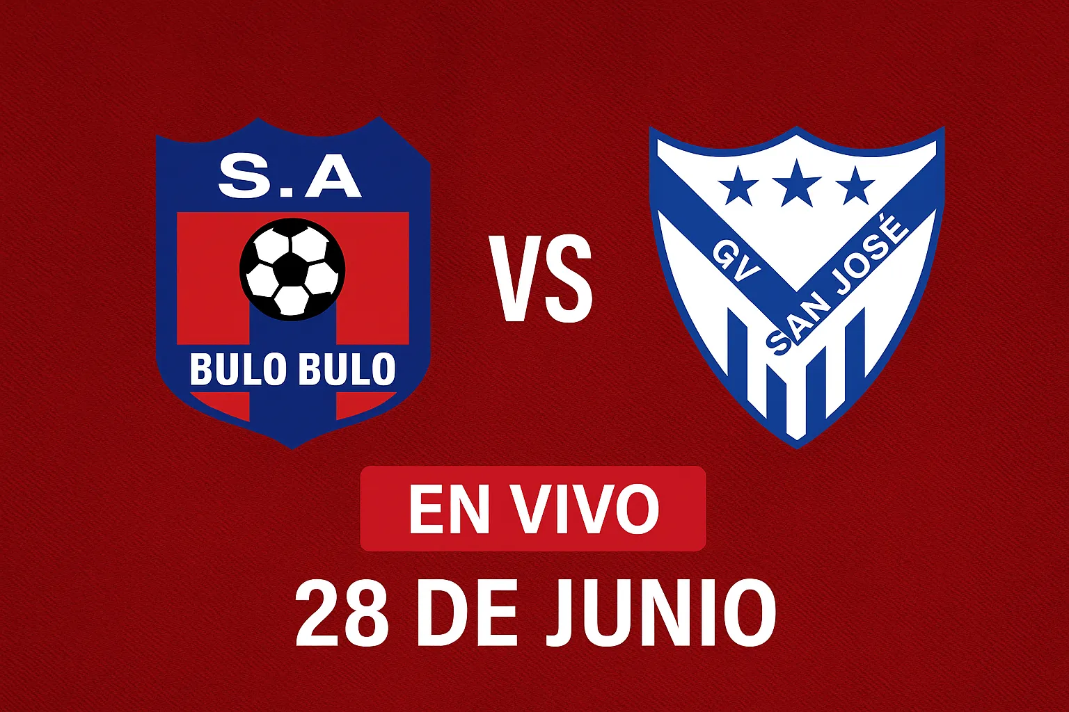 SA Bulo Bulo vs GV San José en vivo – División Profesional Bolivia – 28 de junio 2025