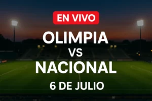 Olimpia vs Nacional (Asunción) – Fecha 1 – Torneo Clausura Paraguay (6 de julio de 2025)