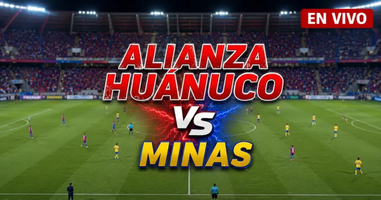 Alianza Huánuco vs Minas 26 junio