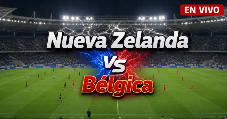Nueva Zelanda vs Bélgica 26 junio
