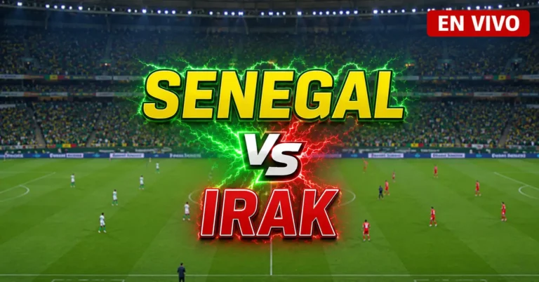 Senegal vs Irak 26 junio