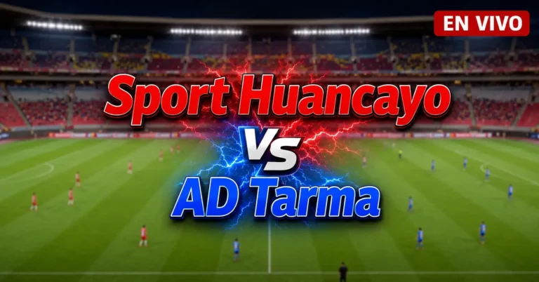 Sport Huancayo vs AD Tarma 26 junio