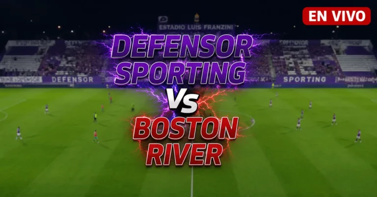defensor sporting vs boston river en vivo