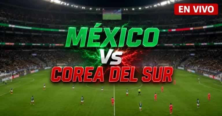 México vs Corea del Sur 18 junio 2026