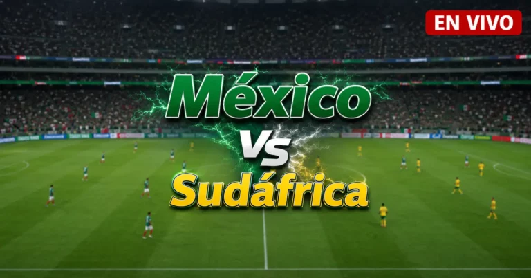méxico vs sudáfrica en vivo