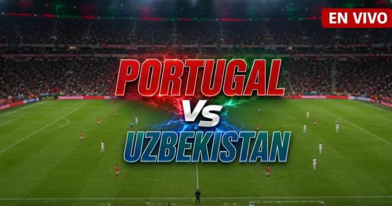 Portugal vs Uzbekistán 23 junio 2026