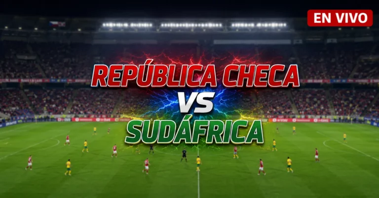 República Checa vs Sudáfrica 18 junio 2026