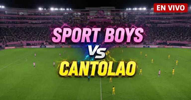 Sport Boys vs Cantolao 27 junio 2026