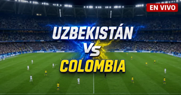 Uzbekistán vs Colombia 17 junio 2026