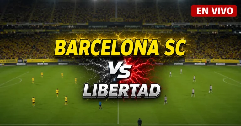 Barcelona SC vs Libertad