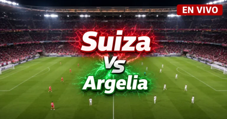 Suiza vs Argelia