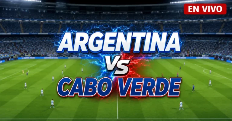 Argentina vs Cabo Verde 3 julio 2026
