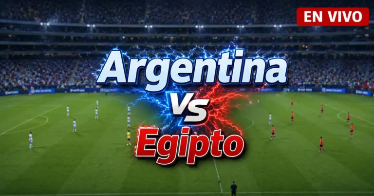 Argentina vs Egipto 7 julio 2026