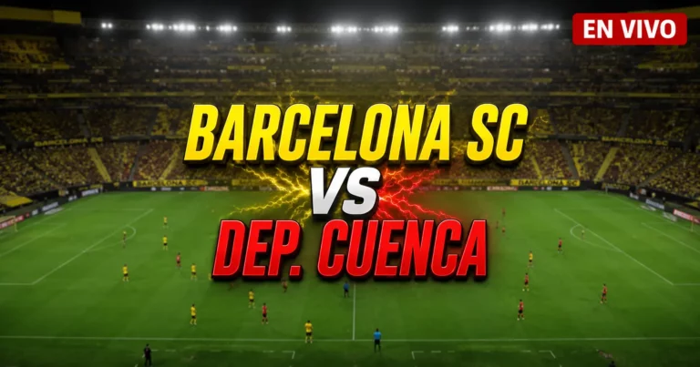 Barcelona SC vs Cuenca 4 julio 2026