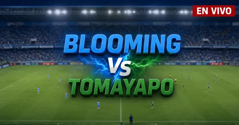 Blooming vs Tomayapo 19 julio 2026