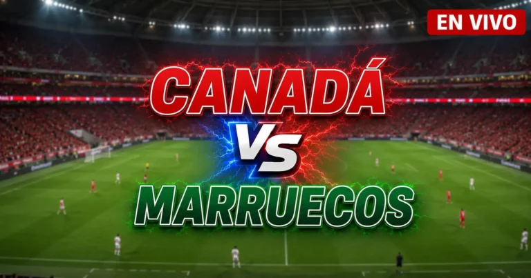 Canadá vs Marruecos 4 julio 2026
