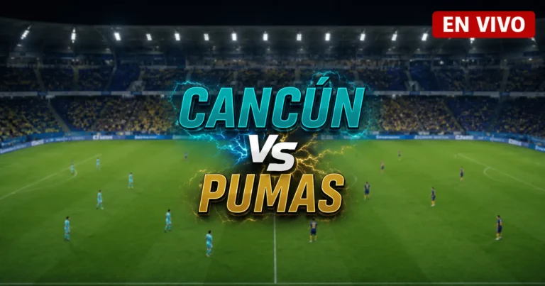 Cancún vs Pumas 4 julio 2026