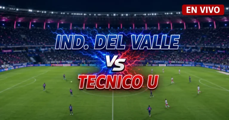 Ind del Valle vs Técnico U 22 julio 2026