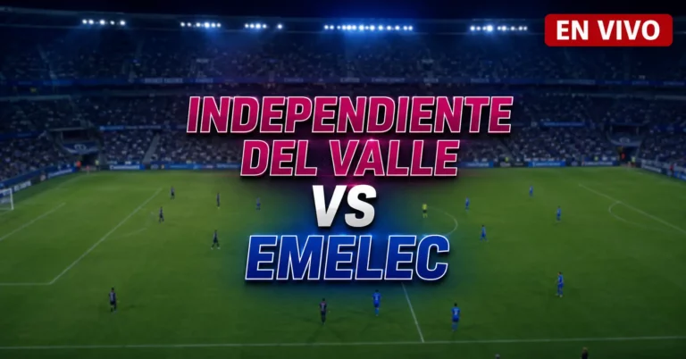 Independiente del Valle vs Emelec 19 julio 2026