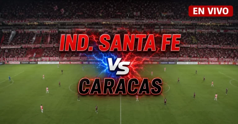 Ind. Santa Fe vs Caracas 23 julio 2026