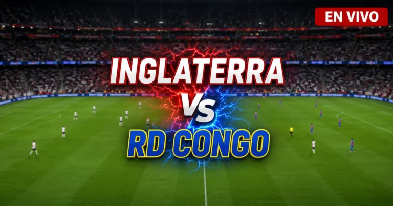 Inglaterra vs Congo 1 julio 2026