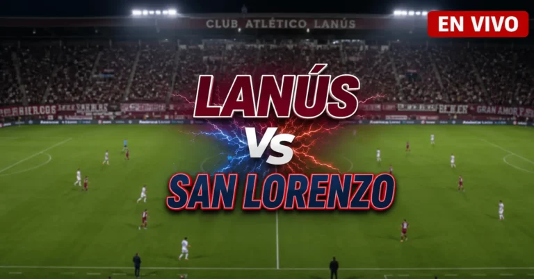 Lanús vs San Lorenzo 25 julio 2026