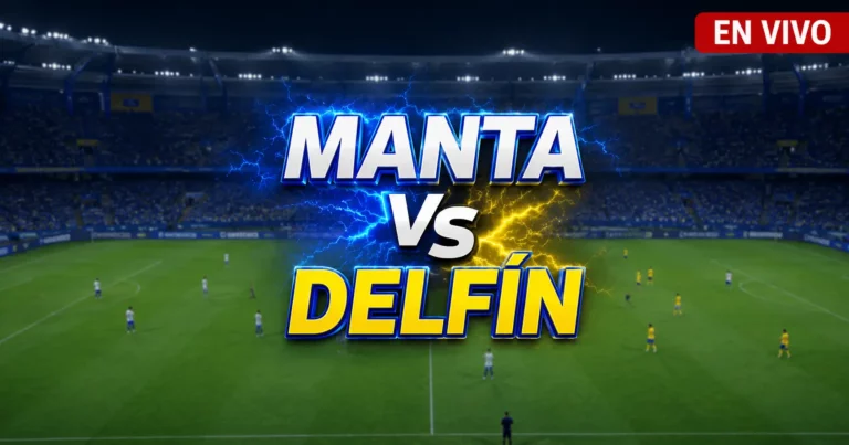 Manta vs Delfín 14 julio 2026