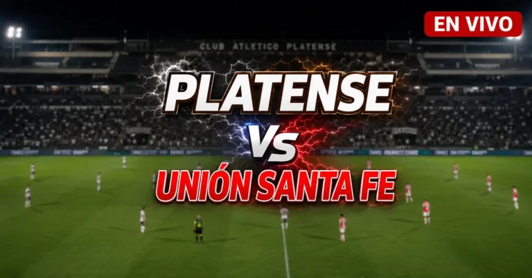 Platense vs Unión Santa Fe 24 julio 2026