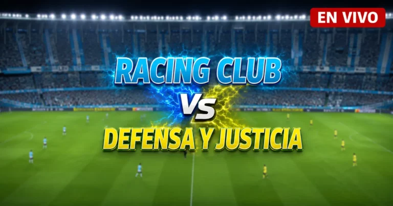 Racing vs Defensa y Justicia 16 julio 2026