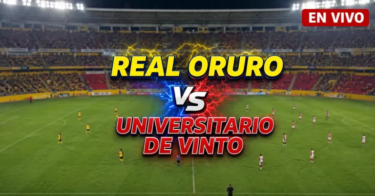 Real Oruro vs Universitario 8 julio 2026