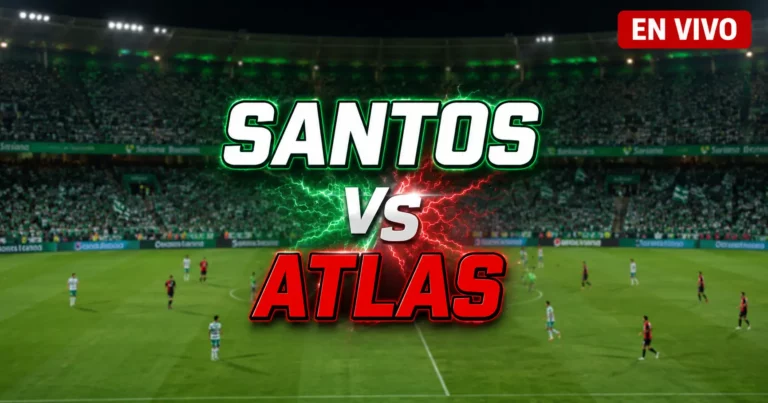 Santos vs Atlas 25 julio 2026