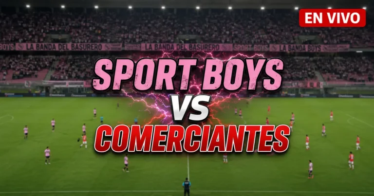 Sport Boys vs Comerciantes 10 julio 2026