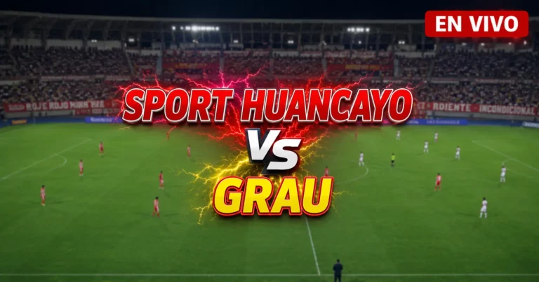 Sport Huancayo vs Grau 25 julio 2026